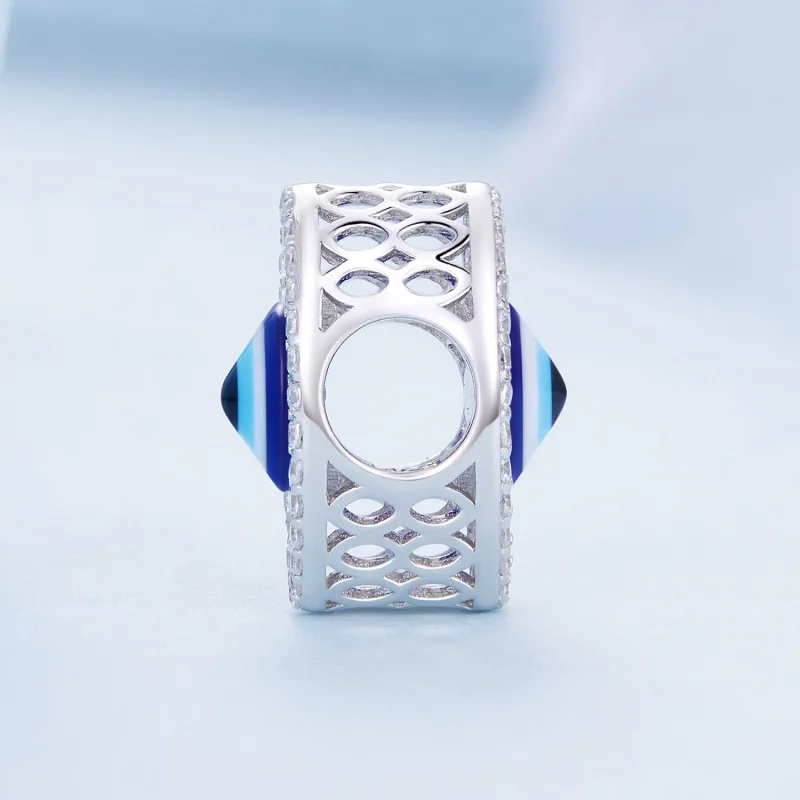 (image for) Pandora Style Turkish Eye Charm - BSC729 - View 3