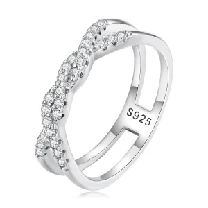 (image for) Pandora Style Twist Ring - BSR327