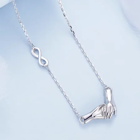 Pandora Style Valentines Necklace - BSN337