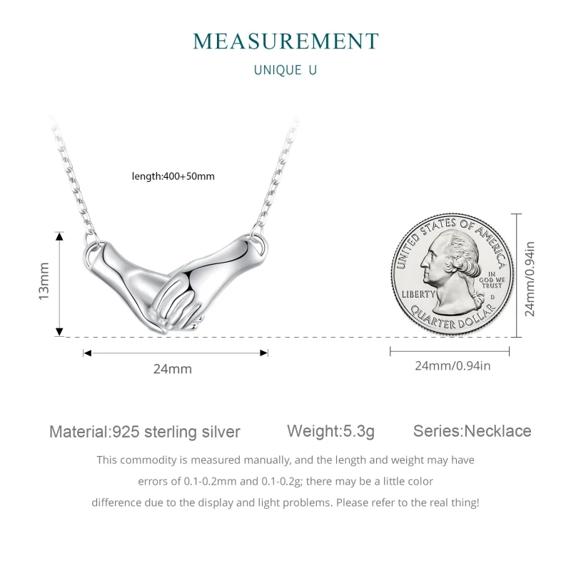 (image for) Pandora Style Valentines Necklace - BSN337 - View 7