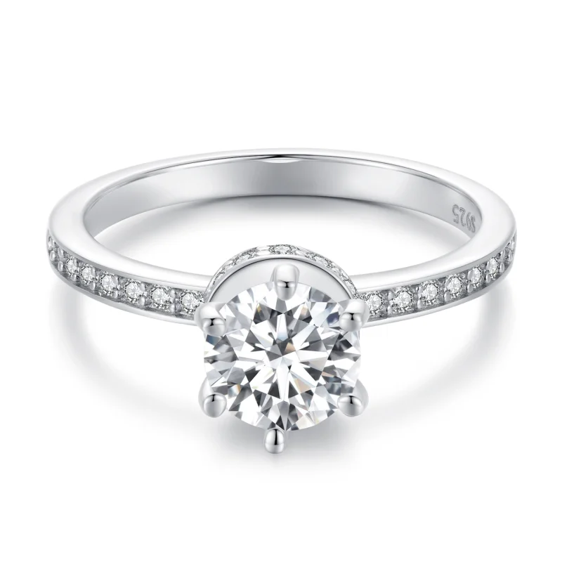 (image for) Pandora Style Wedding Rings - MSR025 - View 2