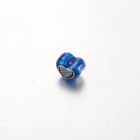 Pandora Blue Spinnable Heart Charm - 792750C01 Pandora Blue Spinnable Heart Charm - 792750C01