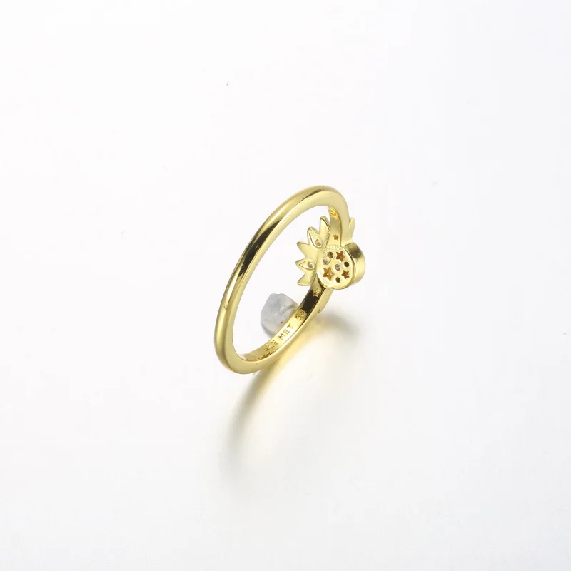 (image for) Pandora Celestial Sparkling Sun Ring - 162674C01 - View 5