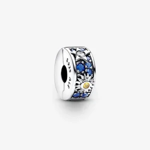 (image for) Pandora Celestial Sun, Star & Moon Clip Charm - 792681C01