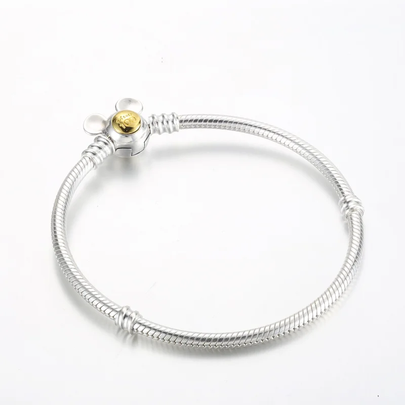 (image for) Pandora Disney 100th Anniversary Moments Snake Chain Bracelet - 592514C00 - View 2