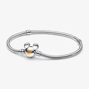 (image for) Pandora Disney 100th Anniversary Moments Snake Chain Bracelet - 592514C00