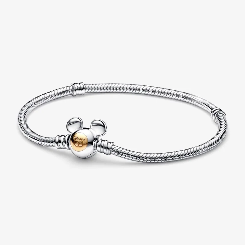 (image for) Pandora Disney 100th Anniversary Moments Snake Chain Bracelet - 592514C00 - Product Image