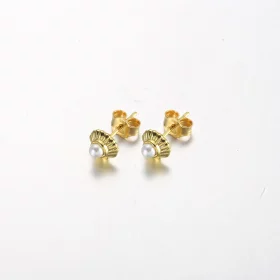 Pandora Disney The Little Mermaid Seashell Stud Earrings - 262686C01 Pandora Disney The Little Mermaid Seashell Stud Earrings - 262686C01