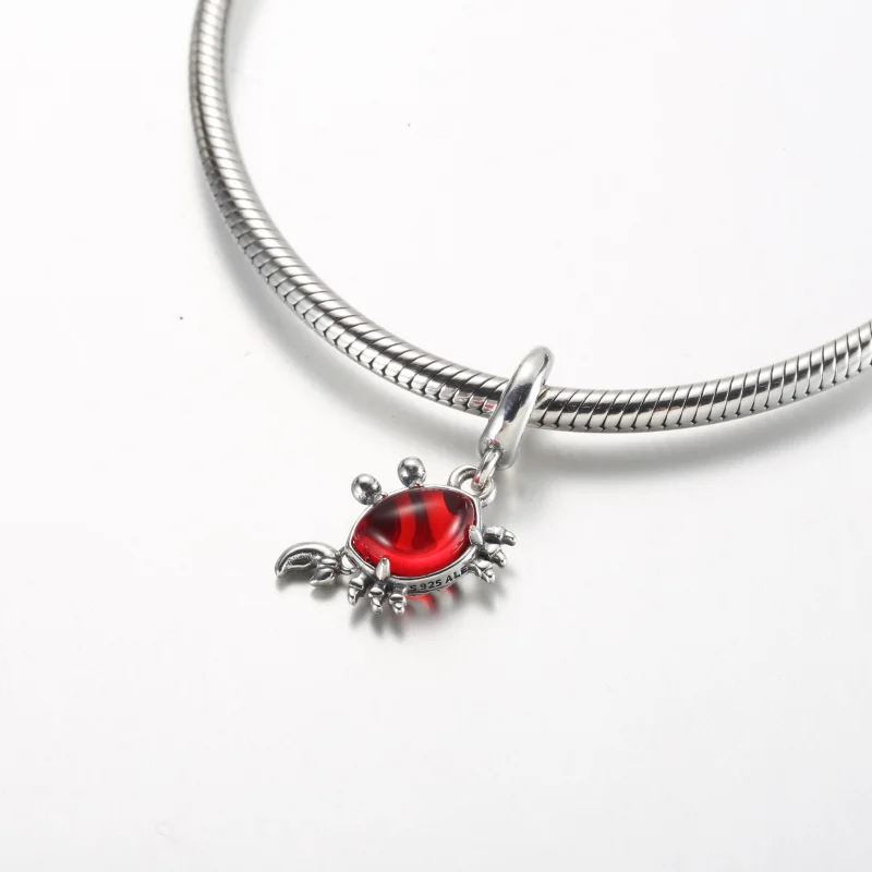 (image for) Pandora Disney The Little Mermaid Sebastian Crab Dangle Charm - 792694C01 - View 4