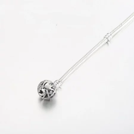 Pandora Disney Tinker Bell Clasp Moments Snake Chain Bracelet - 592548C01