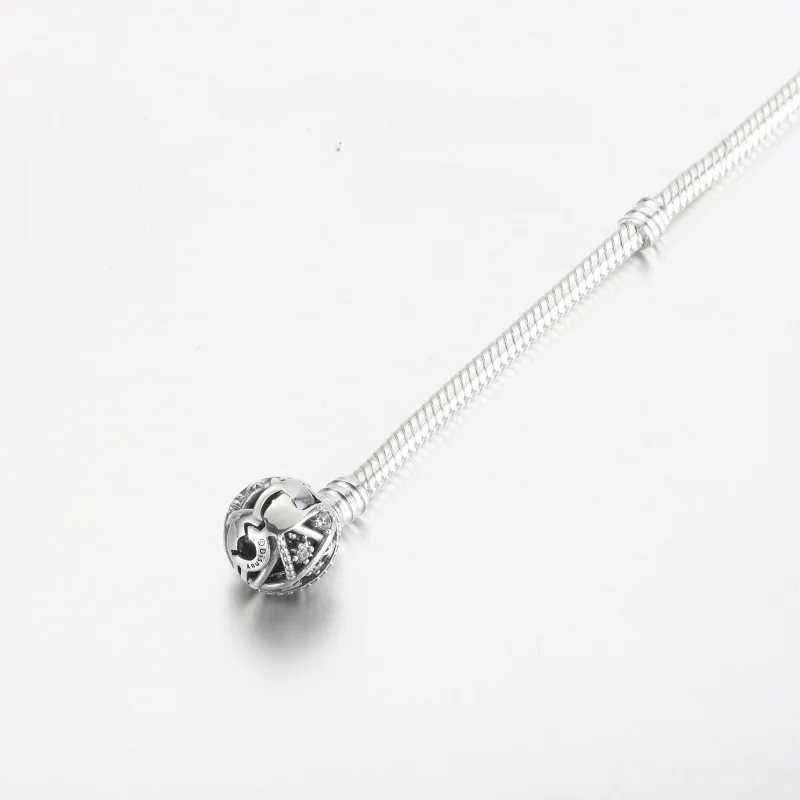 (image for) Pandora Disney Tinker Bell Clasp Moments Snake Chain Bracelet - 592548C01 - View 5