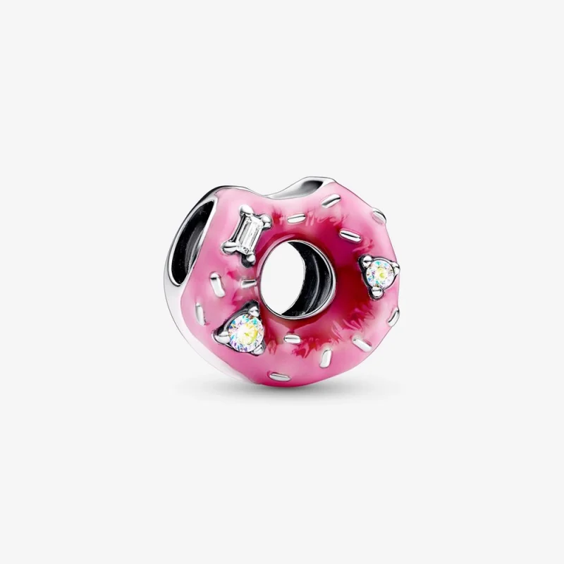 (image for) Pandora Donut sterling silver charm - 792596C01 - Product Image