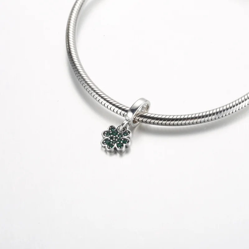(image for) Pandora Four Leaf Clover Dangle Charm - 792751C01 - View 4