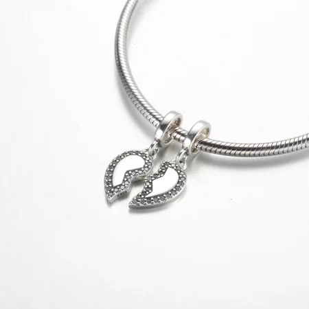 Pandora Friends Splittable Heart Dangle Charm - 792743C01