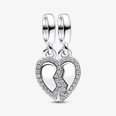 Pandora Friends Splittable Heart Dangle Charm - 792743C01