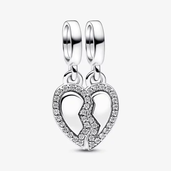 Pandora Friends Splittable Heart Dangle Charm - 792743C01