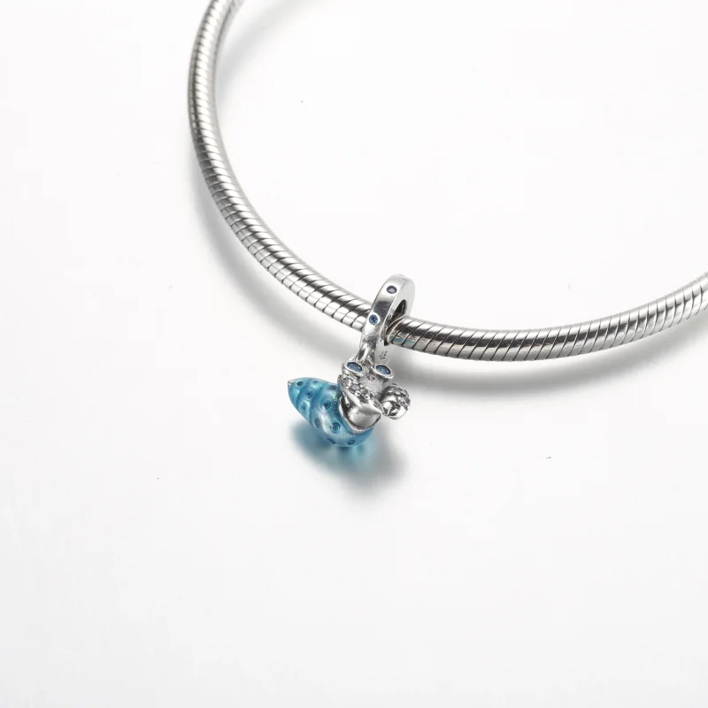 (image for) Pandora Glow-in-the-dark Hermit Crab Dangle Charm - 792700C01 - View 5