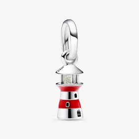 Pandora Glow-in-the-dark Lighthouse Dangle Charm - 792714C01 Pandora Glow-in-the-dark Lighthouse Dangle Charm - 792714C01