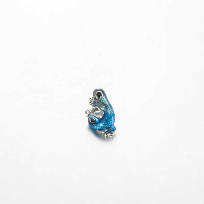 (image for) Pandora Metallic Blue Gecko Charm - 792701C01 - View 2