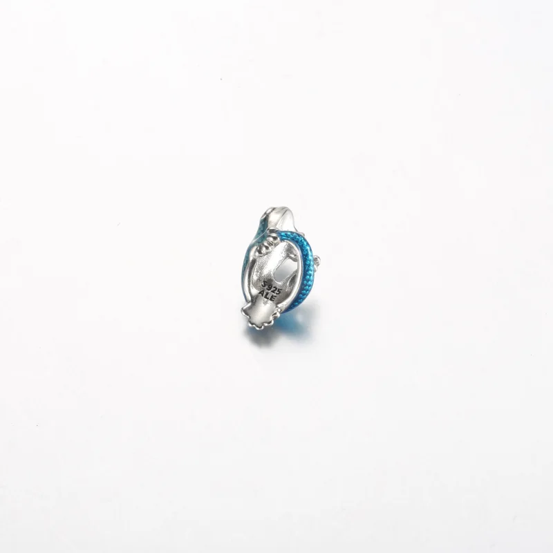 (image for) Pandora Metallic Blue Gecko Charm - 792701C01 - View 4