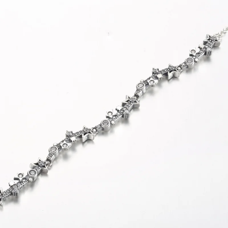 (image for) Pandora Milky way sterling silver bracelet with clear cubic zirconia - 592425C01 - View 3