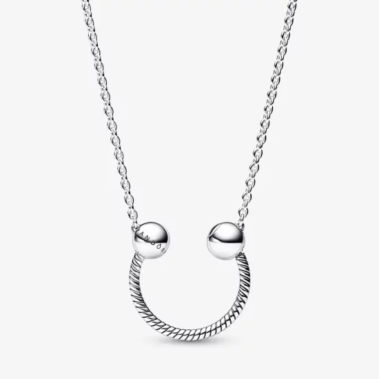 Pandora Moments U-shape Charm Pendant Necklace - 392747C00-45