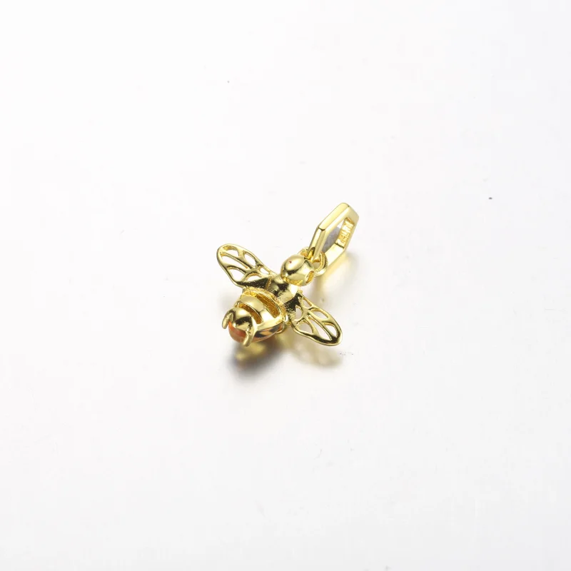 (image for) Pandora Sparkling Bee Dangle Charm - 762672C01 - View 3