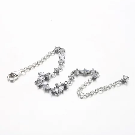 Pandora Sparkling Herbarium Cluster Chain Bracelet - 592631C01