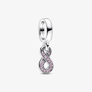 (image for) Pandora Sparkling Infinity Dangle Charm - 792766C01