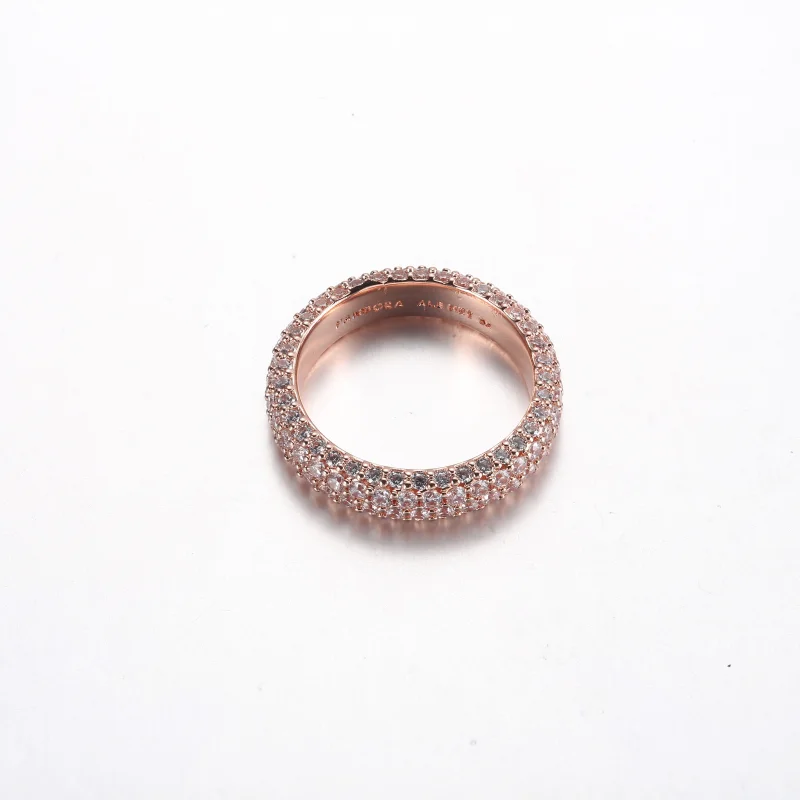 (image for) Pandora Timeless Pavé Double-row Ring - 182629C01 - View 3