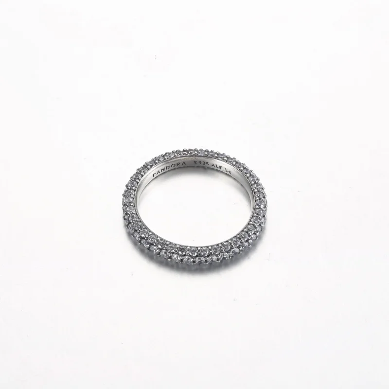 (image for) Pandora Timeless Pavé Single-row Ring - 192627C01 - View 3