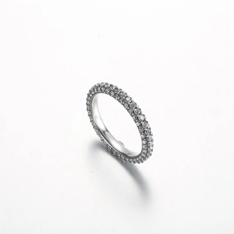 (image for) Pandora Timeless Pavé Single-row Ring - 192627C01 - View 4