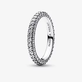 Pandora Timeless Pavé Single-row Ring - 192627C01 Pandora Timeless Pavé Single-row Ring - 192627C01