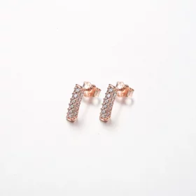 Pandora Timeless Pavé Single-row Bar Stud Earrings - 262626C01 Pandora Timeless Pavé Single-row Bar Stud Earrings - 262626C01