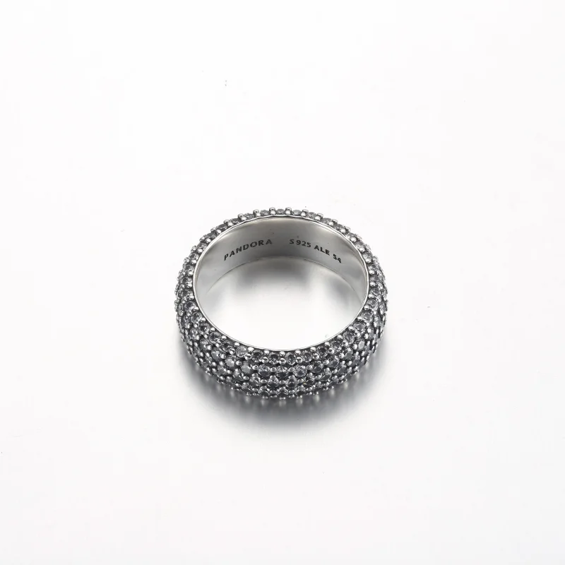 (image for) Pandora Timeless Pavé Triple-row Ring - 192634C01 - View 3