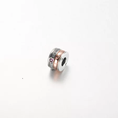 Pandora Two-tone Turning Love Message Charm - 782639C01