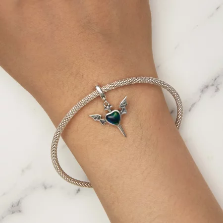 Pandora Style Angel Wings Dangle - SCC2559