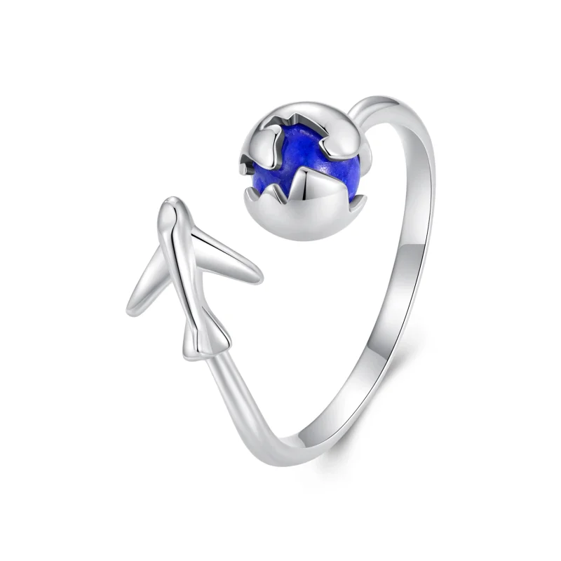 (image for) Pandora Style Around The World Open Ring - SCR959-E - Product Image