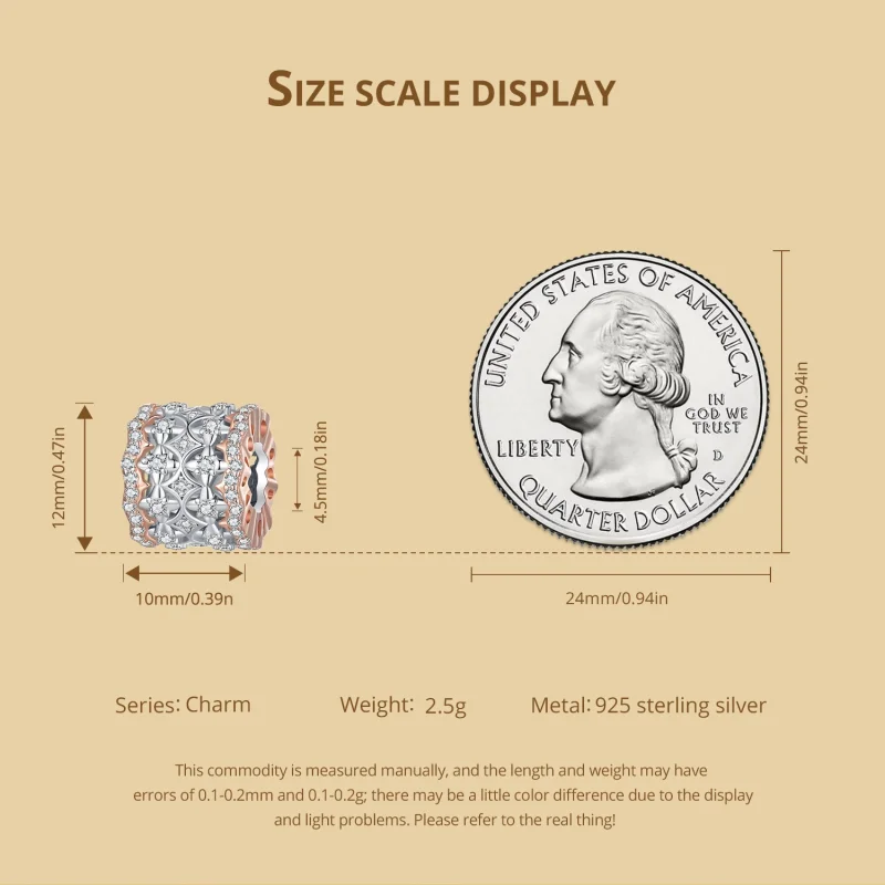 (image for) Pandora Style Autumn Color Charm - BSC908 - View 7