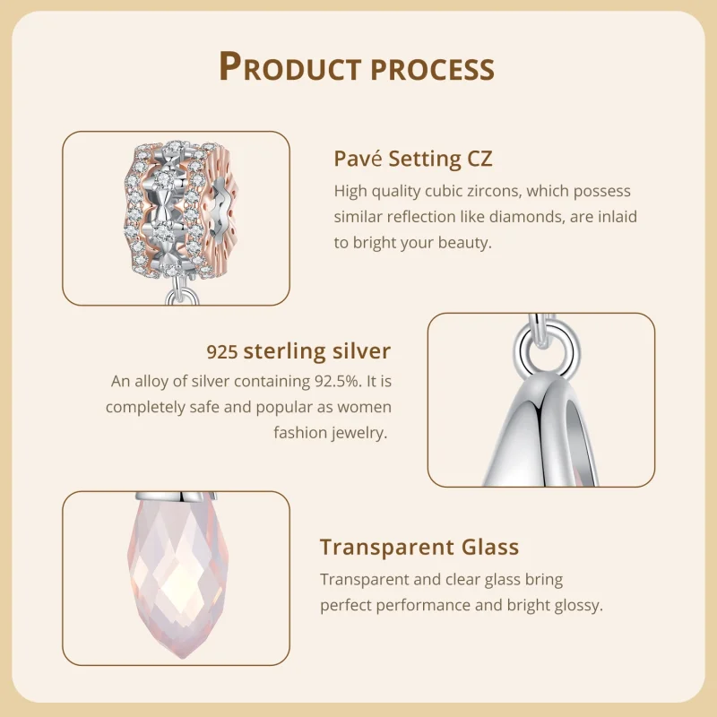 (image for) Pandora Style Autumn Dangle - BSC906 - View 5