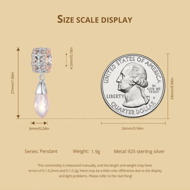 (image for) Pandora Style Autumn Dangle - BSC906 - View 7