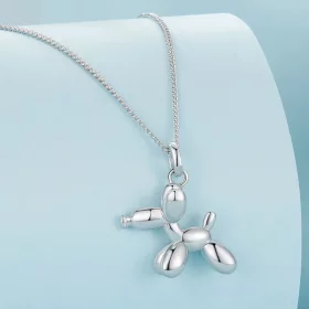 Pandora Style Balloon Dog Necklace - SCN506