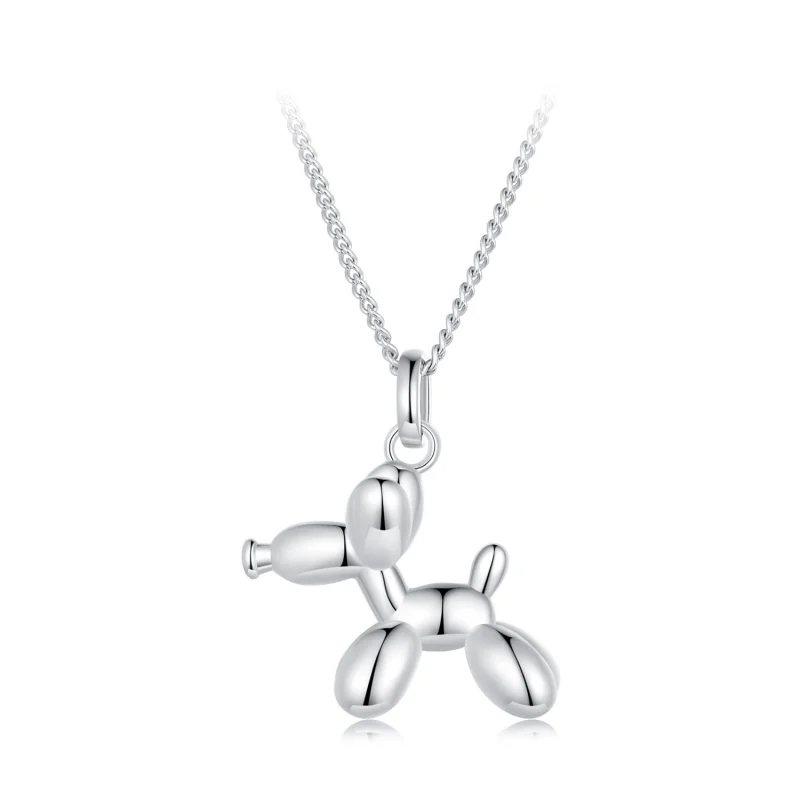 (image for) Pandora Style Balloon Dog Necklace - SCN506 - Product Image