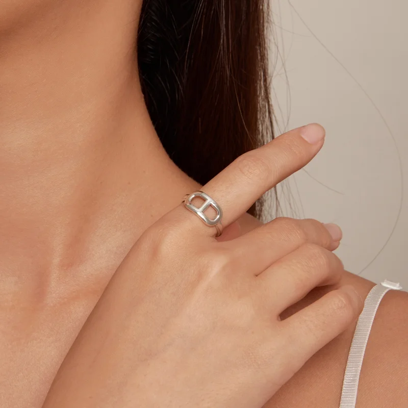 (image for) Pandora Style Basic Ring - SCR965-E - View 4