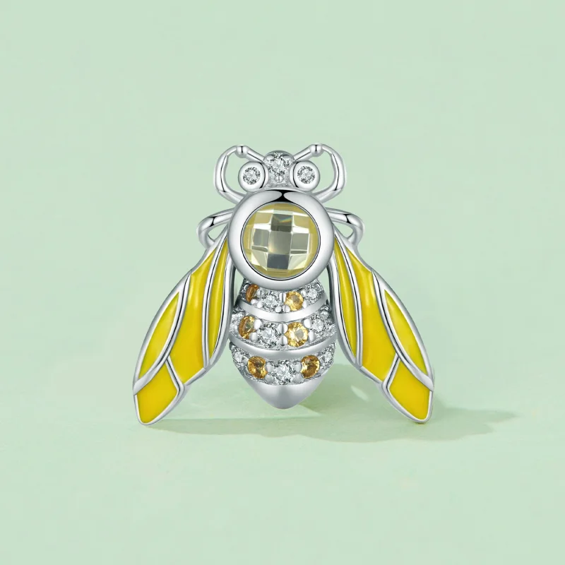 (image for) Pandora Style Bee Charm - SCC2599 - View 2
