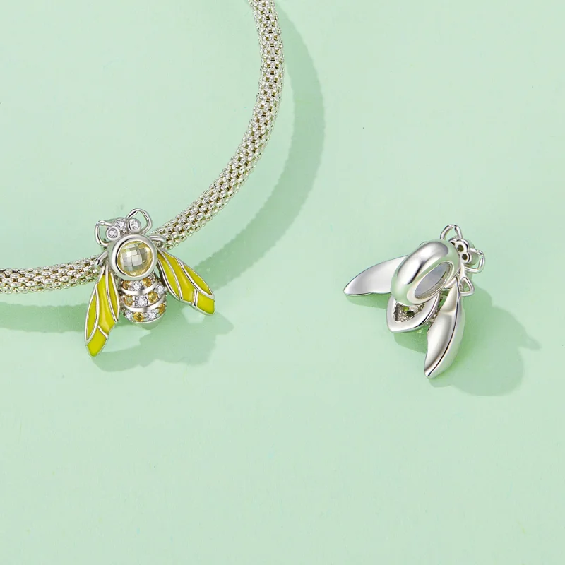 (image for) Pandora Style Bee Charm - SCC2599 - View 4