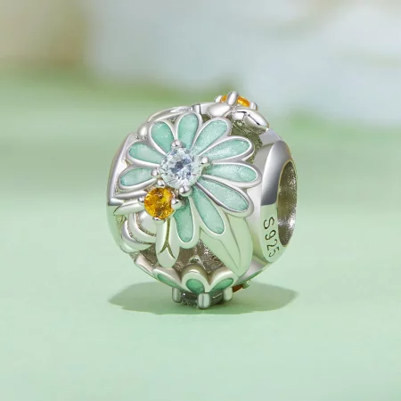 Pandora Style Bee Daisy Charm - BSC895