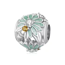 Pandora Style Bee Daisy Charm - BSC895 Pandora Style Bee Daisy Charm - BSC895