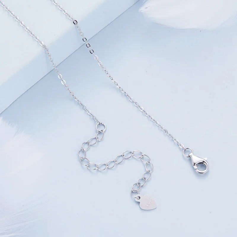 (image for) Pandora Style Bee Daisy Necklace - BSN356 - View 4