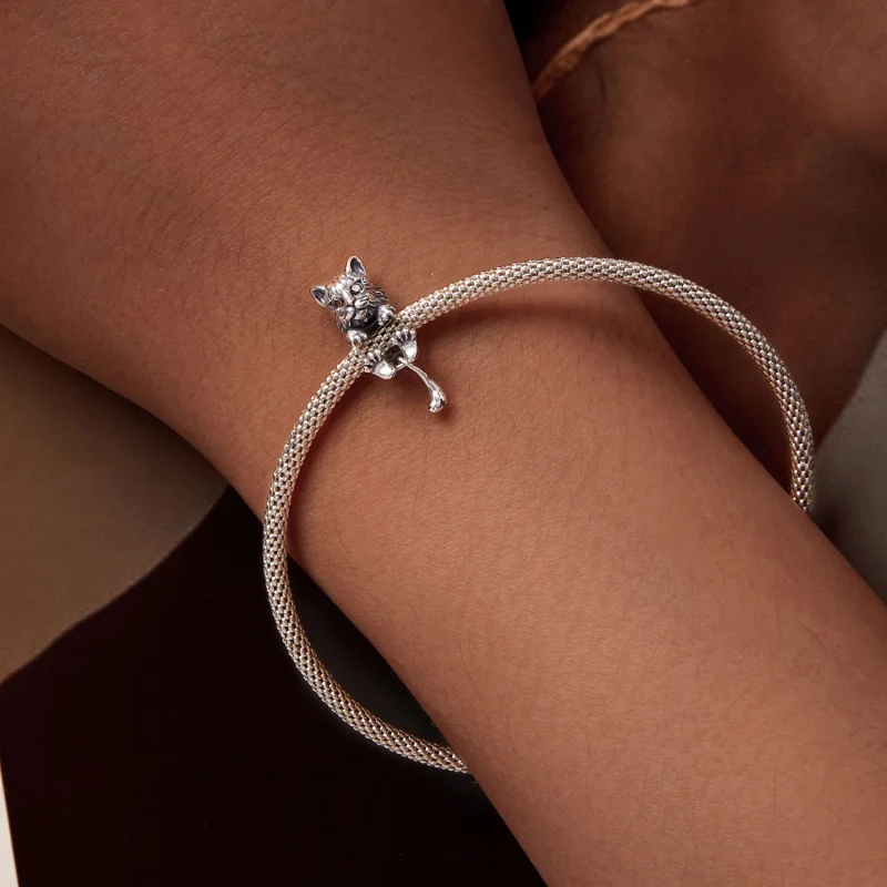 (image for) Pandora Style Bobcat Charm - SCC2633 - View 6